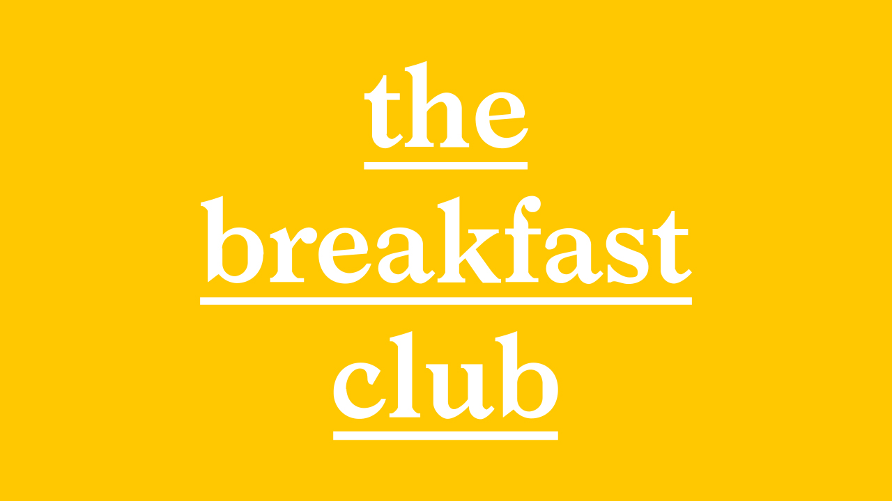 Foto van The Breakfast Club, afkomstig van de officiële website